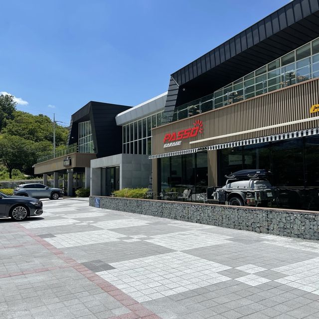 오토바이 전시 카페 합천 ‘모토라드’