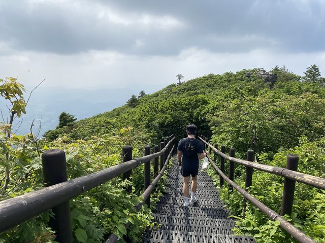 무주 덕유산 4번째로 높은산에 오르다