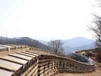 남한산성 겨울 성곽길따라 걷다보면