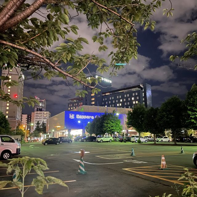 札幌中島公園を一望