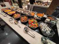 Sumptuous hotel buffet