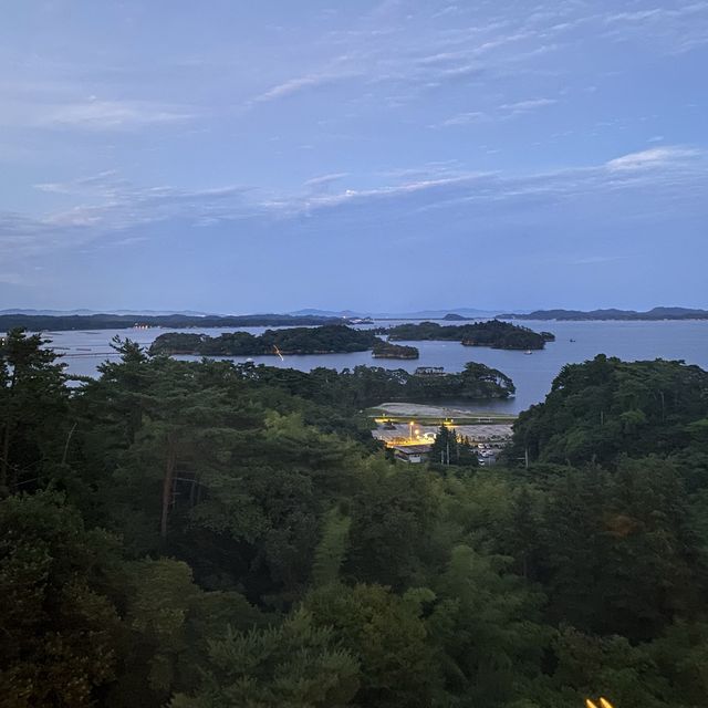 日本三景松島が一望！丘の上の温泉宿