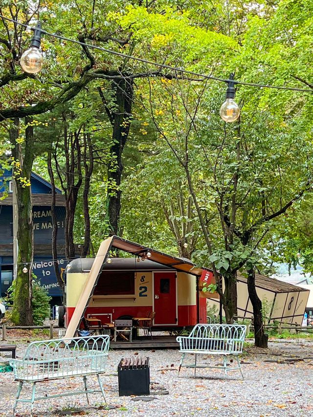 북한강 앞쪽에 위치한 더드림핑 글램핑⛺️
