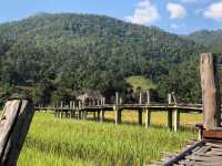 สะพานบุญโขกู้สุ่ย หมู่บ้านแพมบก ปาย