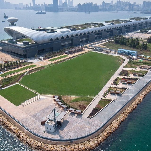 鬧市中的寧靜地方｜啟德跑道寵物共享公園
