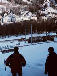 Winter Walk in Swiss' Pontresina