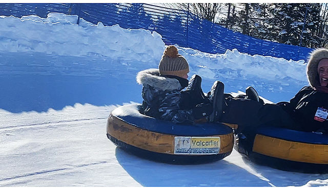 Winter fun in Quebec City.