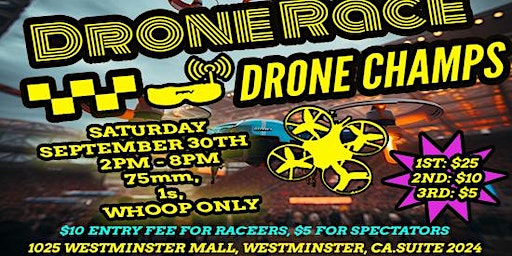 Tiny Whoop Race at Drone Champs (Westminster) | 1025 Westminster Mall