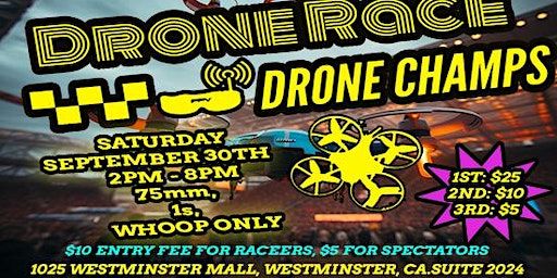 Tiny Whoop Race at Drone Champs (Westminster) | 1025 Westminster Mall