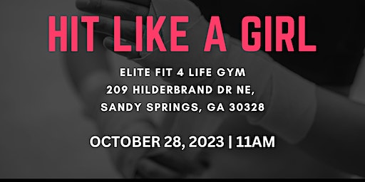 HIT LIKE A GIRL: BOXING SELF CARE EVENT | 209 Hilderbrand Dr NE