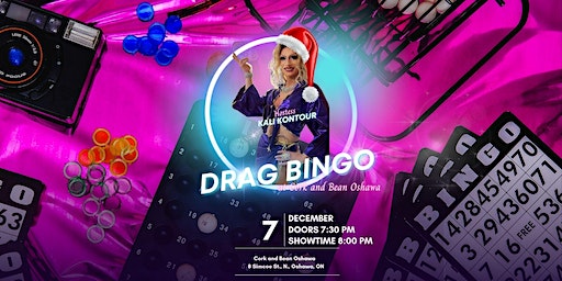 Christmas Drag Bingo at Cork and Bean Oshawa Night One | Cork & Bean