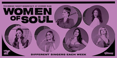 WOMEN OF SOUL International Women's Day Show, Fri March 9th | Cherry Bar, Little Collins Street, Melbourne VIC, Australia