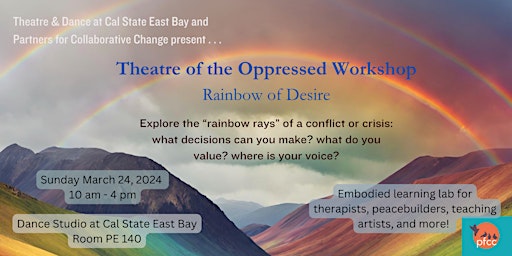 Theatre of the Oppressed Workshop: Rainbow of Desire | California State University, East Bay