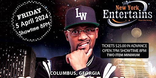 Funny First Fridays April | Center Stage