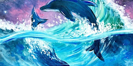 Discount Paint Night: Dancing Dolphins | 715 S University Ave