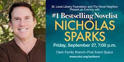 Author Event - Nicholas Sparks, "Counting Miracles" | St. Louis County Library - Clark Family Branch