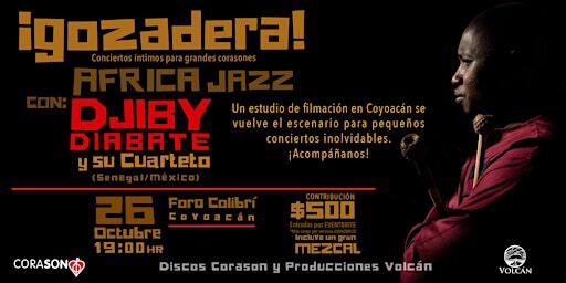 AFRICA JAZZ con Djiby Diabate y su Cuarteto | Foro Colibrí