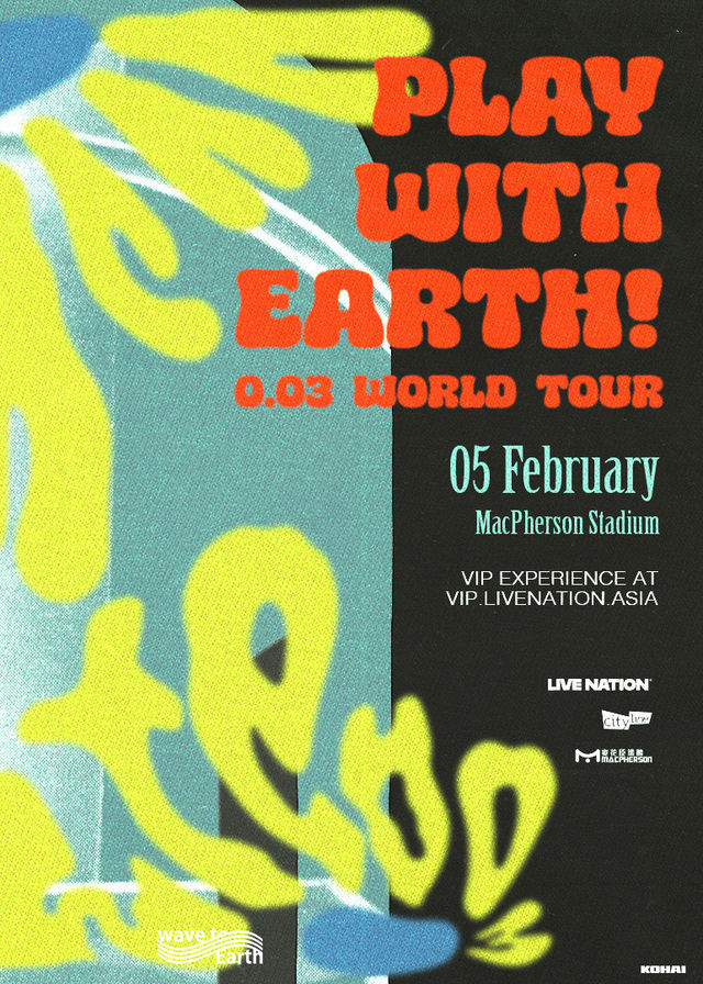 wave to earth 演唱會2025香港站 | 麥花臣場館