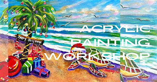 Acrylic Painting Workshop with Beth Haizlip | Atlantic Beach Arts Market