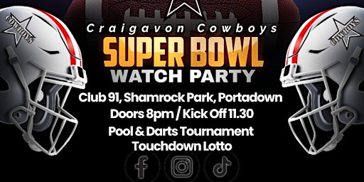 Craigavon Cowboys SuperBowl Party | Club91