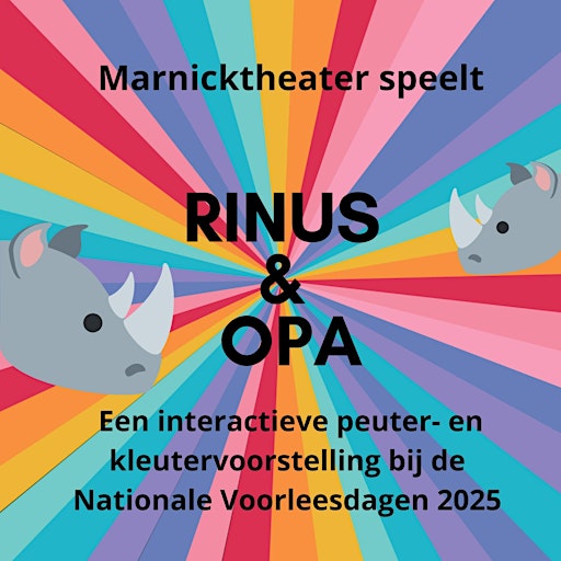 Vertelvoorstelling Marnicktheater Voorleesdagen 2025 Rinus en opa | Bibliotheek Nieuw Waldeck