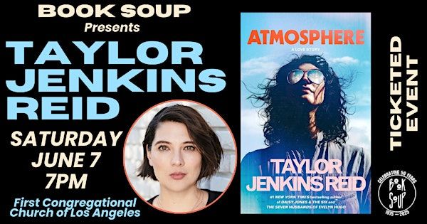 Taylor Jenkins Reid discusses Atmosphere | First Congregational Church of Los Angeles