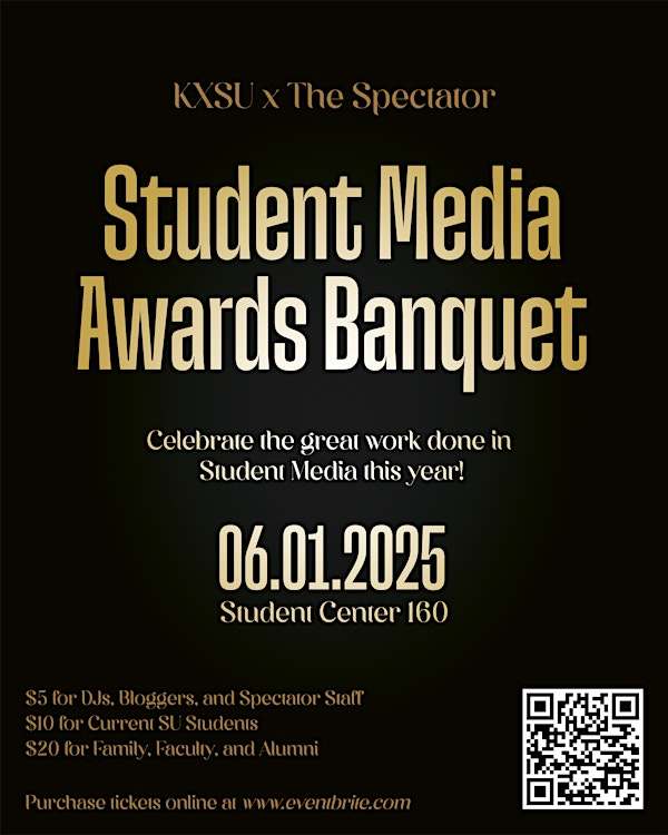 2nd Annual Student Media Awards Banquet | Student Center