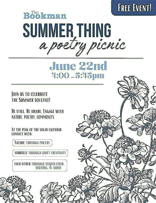 Summer Thing: A Poetry Picnic | 715 Washington Ave