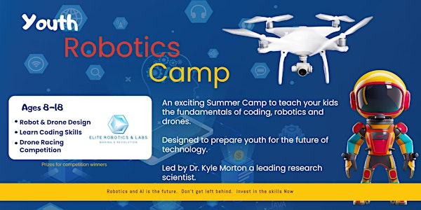 Youth Robotics & Drone Summer Camp (July 14-18th) | 3740 Bloomfield Village Dr