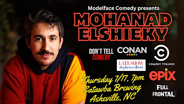 Comedy at Catawba: Mohanad Elshieky | Catawba Brewing Company South Slope Asheville