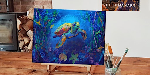 Painting workshop 'Sea Turtle' @ Hayride, Beverley - all abilities | Hayride