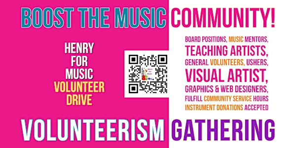 Henry for Music's Volunteerism Gathering | Fairview Recreation Center