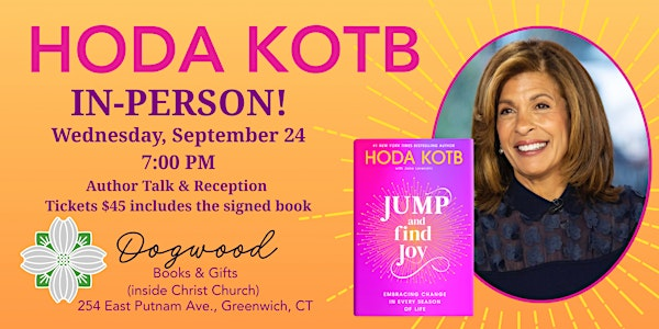 Hoda Kotb - Jump and Find Joy In-Person Author Talk | Christ Church Greenwich