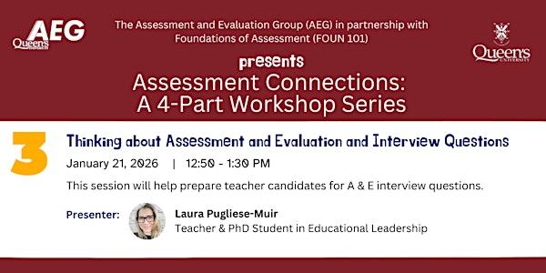 Thinking about Assessment and Evaluation and Interview Questions | Duncan McArthur Hall