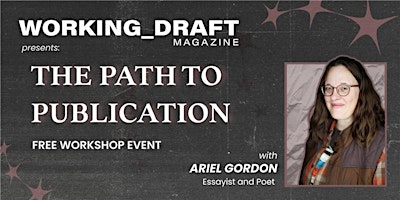 The Path to Publication with Writer Ariel Gordon | RRC Polytech - The Roblin Centre