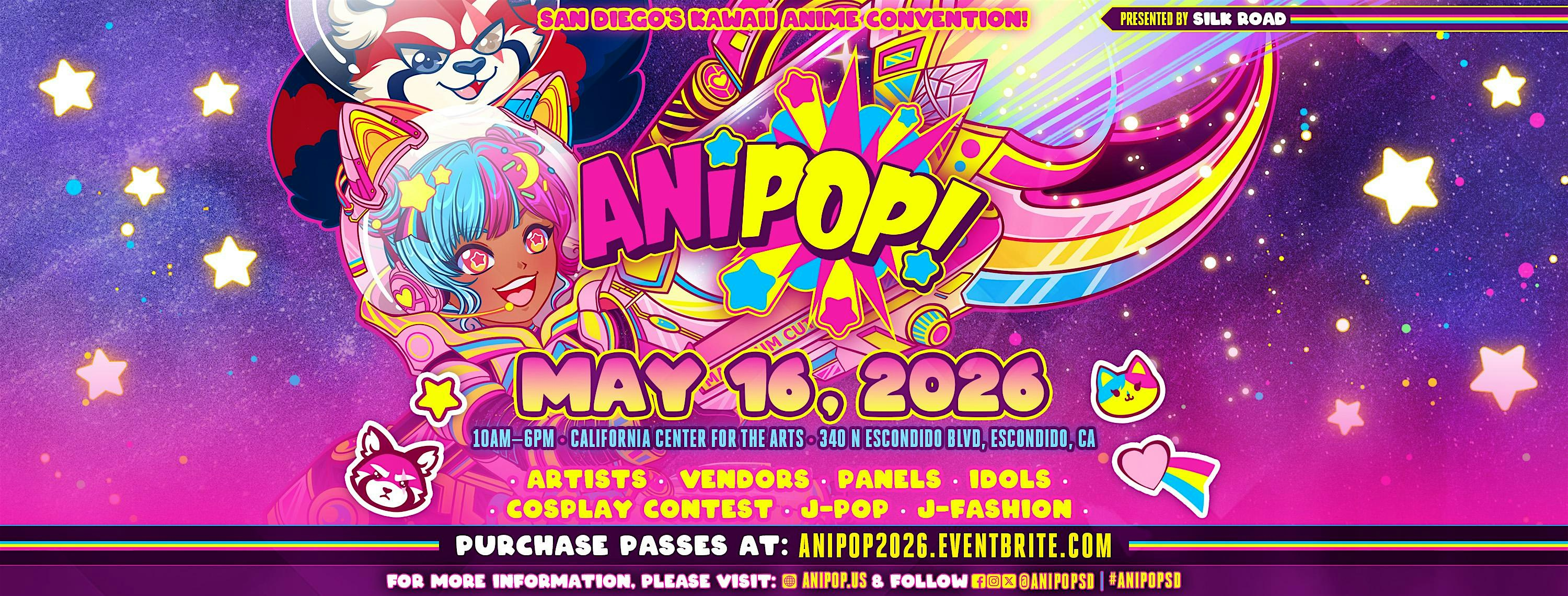 AniPop 2026 | California Center for the Arts, Escondido