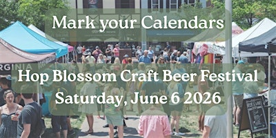 Hop Blossom Craft Beer Festival 2026 | Old Town Winchester
