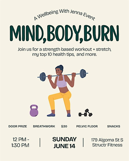 Mind, Body, Burn | 179 Algoma St S