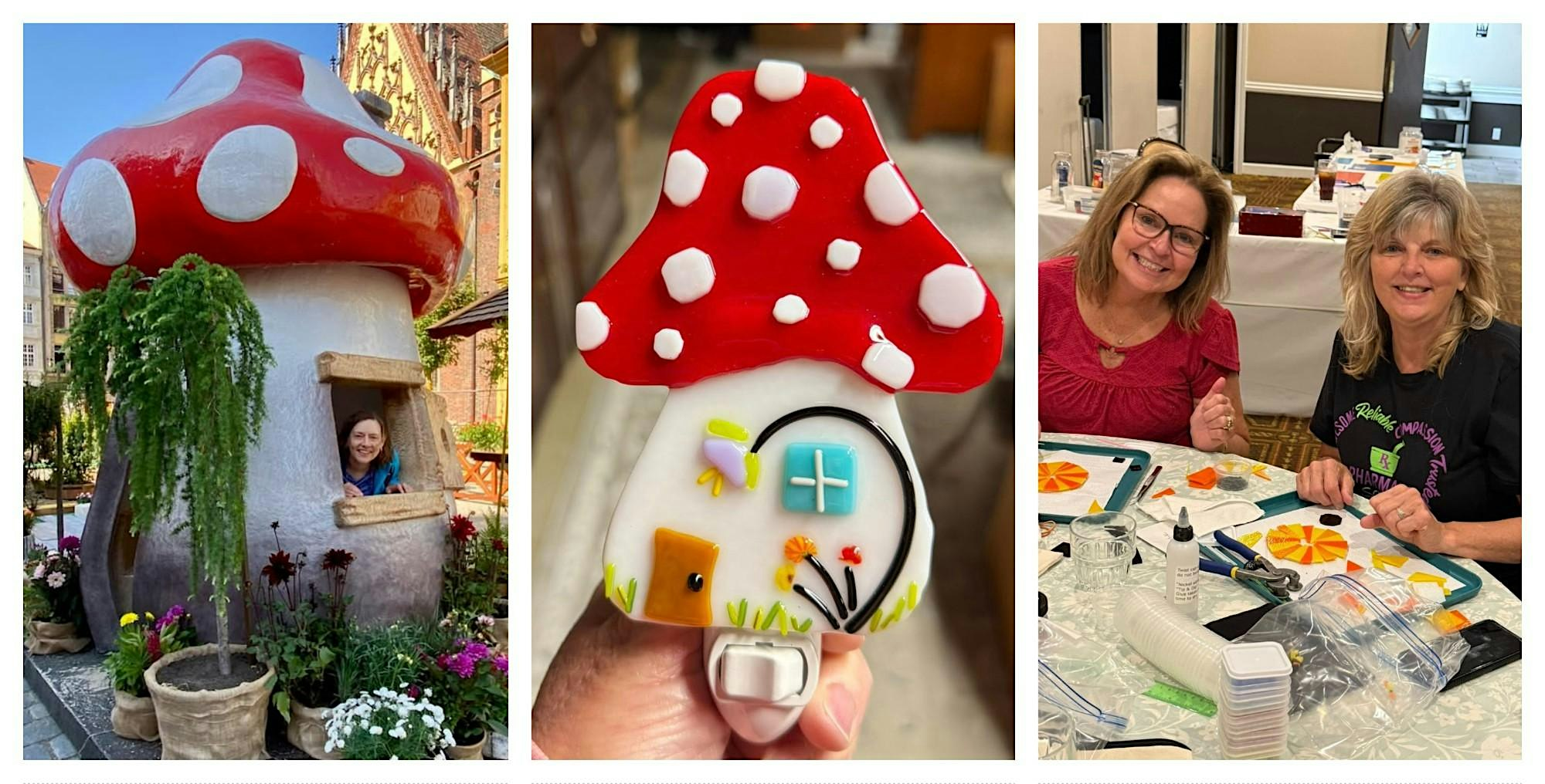 Mushroom Cottage Fused Glass Workshop - Waterford | 5221 Highland Rd