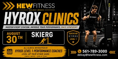 HYROX Ski Erg Clinic | 5195 W Atlantic Ave