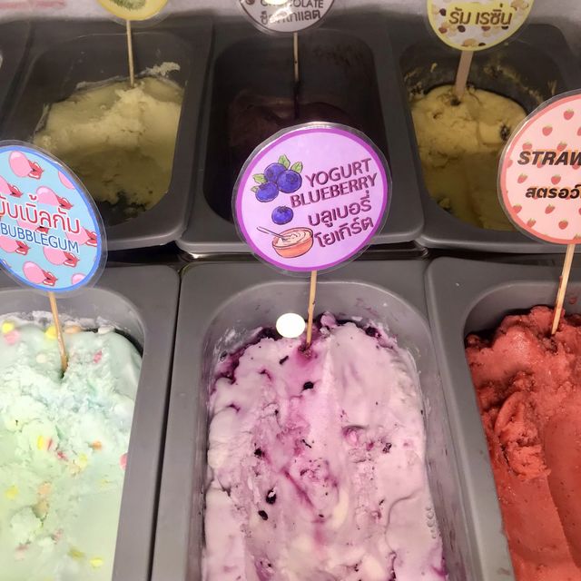 Ice cream homemade 