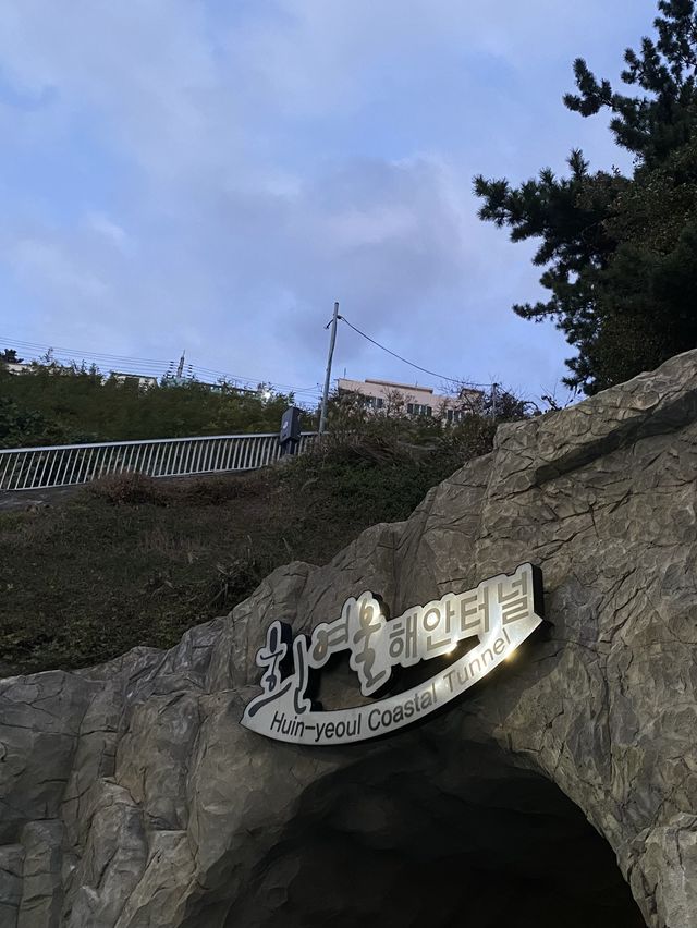 야경과 노을, 바다를 한눈에 ‘흰여울 해안터널’