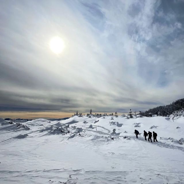 冬の山登りにおすすめ