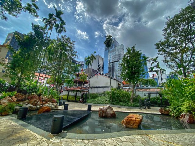 A Piece of SG History at Telok Ayer Green