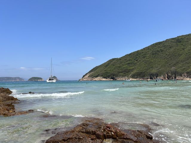 一峰四灣，遠眺香港第一險峰