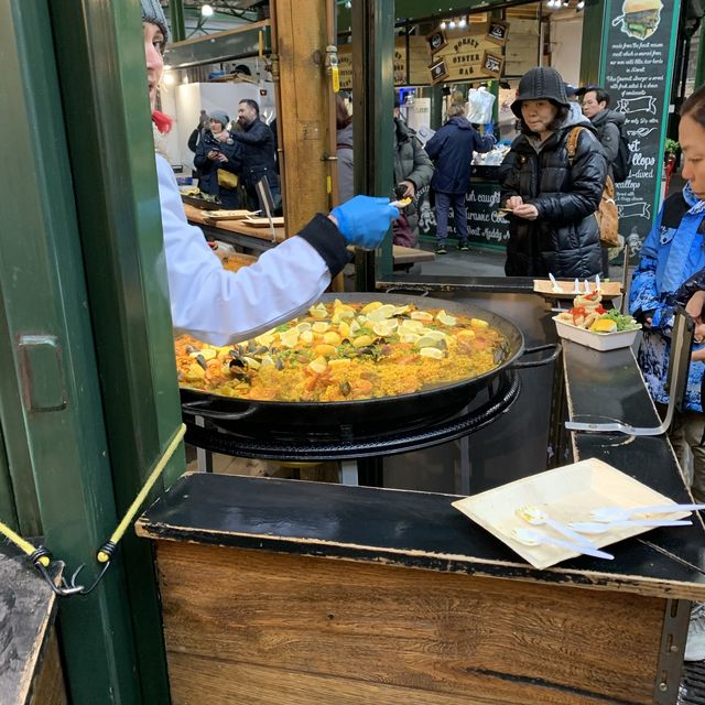 Borough Market-in central London