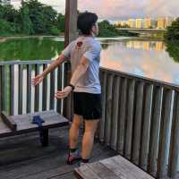 Glorious sunsets in Singapore