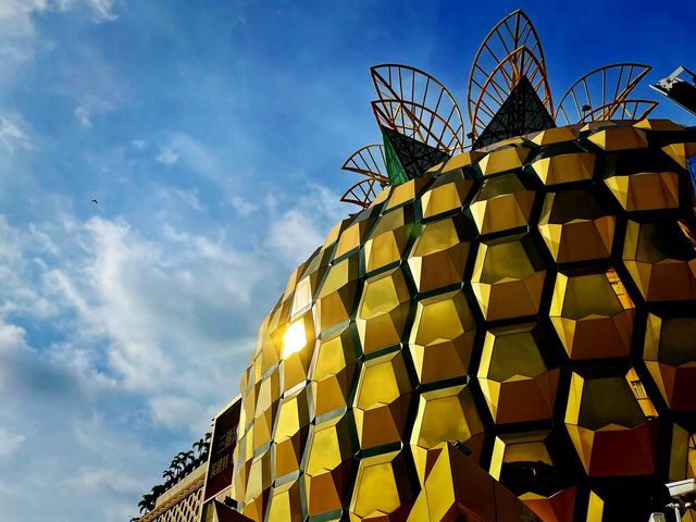 What a big PINEAPPLE Mall!