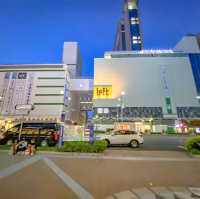 夜の三宮センター街周辺
