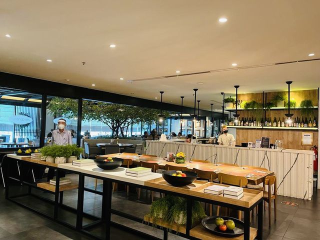 Malaysian restaurant with good ambiance inside